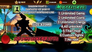 Shadow Fight 2 VIP Black Hole Titan mod apk | SF2 VIP mod apk titan unlock