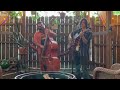 &ldquo;New York, New London&rdquo; Luke and Jake Crowe (the Wishbone Breakers) backyard at The Train Station