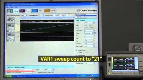 Keysight B2900A SMU How to Use Quick IV Measurement Software