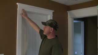 This is part one of a three part series showing how to trim a door with a craftsman style look. Materials for the project Side Casings - (