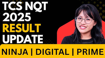 TCS NQT 2025 Result Out Now | Selection List for Ninja, Digital, Prime Roles Offer Letter Update