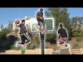 INSANE BASKETBALL MINI HOOP DUNK CONTEST!