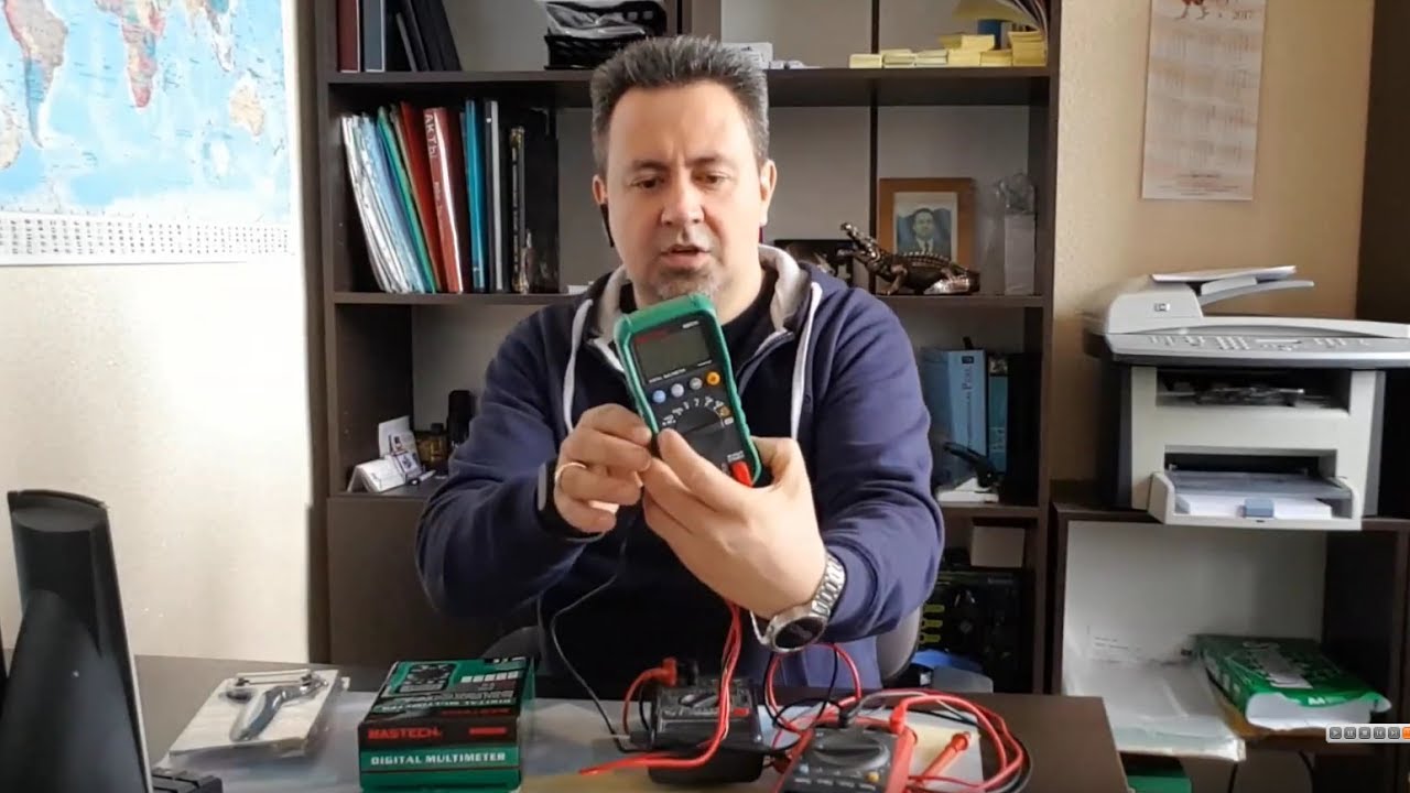 Обзор цифровых мультиметров (M890C+, ms8239C, UT60A) - YouTube