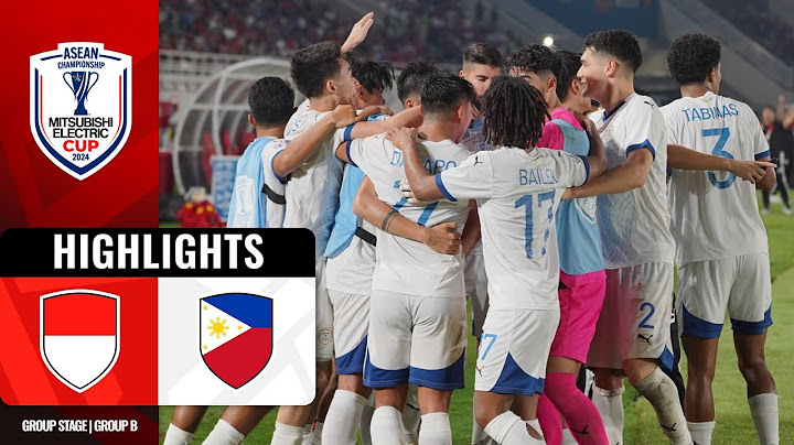 🇮🇩 INDONESIA 0-1 PHILIPPINES 🇵🇭 | #MITSUBISHIELECTRICCUP 2024 GROUP B