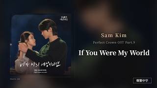 【韓繁中字】Sam Kim┃If You Were My World [若你為我的世界] ── 縱使長夜孤寂 萬物成灰 只要掌心相觸 你便是我此生唯一不落的城