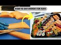 How to Cut Salmon for Sushi II How to Cut Salmon Sashimi II Cutting Salmon for Nigiri