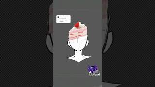 Turning onjects to hair! //pt.7//#strawberrycake #hair #hair #art #digitalart #speedpaint