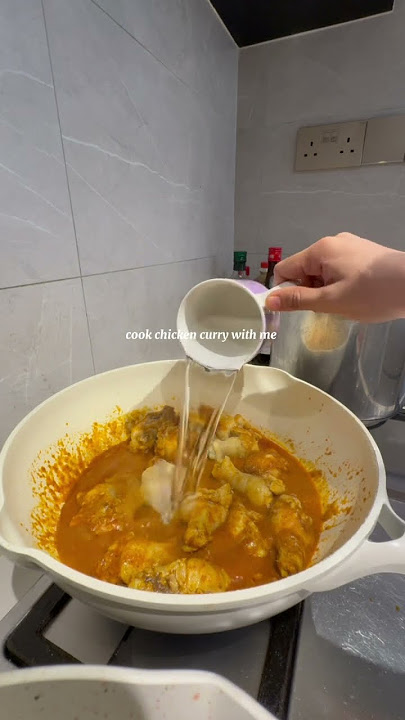 Cook simple Chicken Curry with me🤤