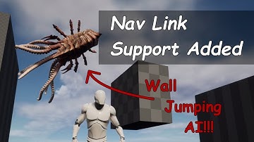 Dynamic Surface Navigation - Nav Link Support Added - UE5 Plugin