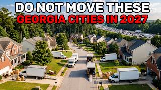 15 Worst Georgia Cities to Move to in 2027 (BE WARNED)