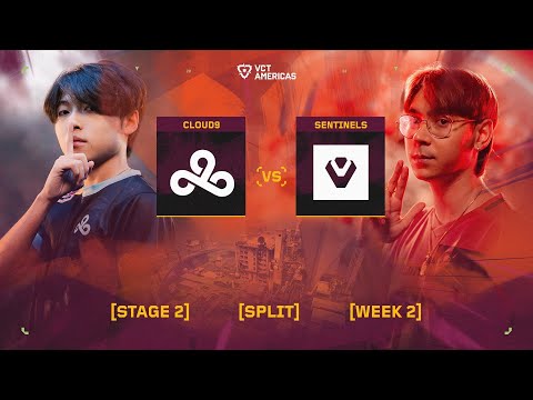 Cloud9 vs Sentinels - VCT Americas Stage 2 - W2D3 - Map 2
