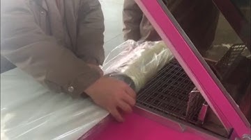 manual shrink wrap machine for taps,semi L sealers with shrinking machineall in one