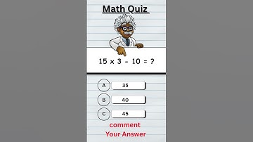 Quick Quizzes ⚡Math Sutra Logic #maths #mentalmath #puzzle #mathquiz #shorts #ytshorts #trending