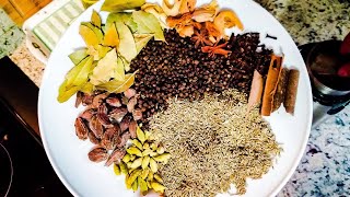 بهارات الجراماسالا الهنديه | Indian garam masala spices mix