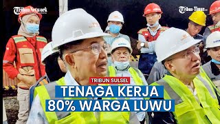 Pantau Perusahaan Smelter Miliknya di Luwu, Jusuf Kalla Pastikan Sudah Bisa Berproduksi