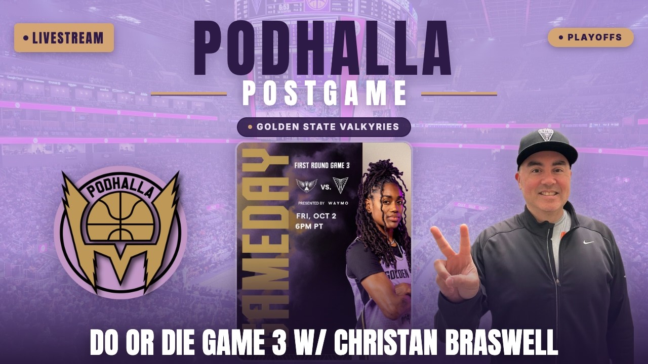 Valkyries vs. Wings Game 3 Reaction w/ Christian Braswell | Playoff Podhalla Postgame