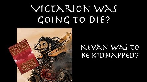 Victarion Was Going to Die? Changes to Feast/Dance
