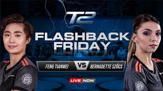 Bernadette Szocs vs Feng Tianwei | Flashback Friday | T2 Season 1