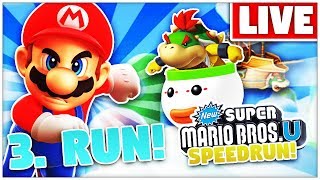 Alle guten Runs sind 3! - New Super Mario Bros.U Speedrun - Livestream-Aufzeichnung