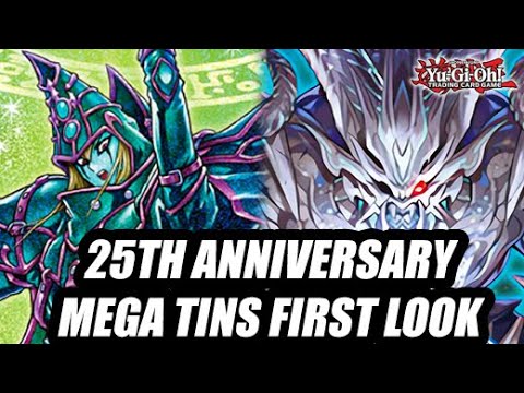 25th Anniversary Yu-Gi-Oh! Mega Tins First Look! 25th Anniversary Yu-Gi-Oh! Mega Tins First Look!