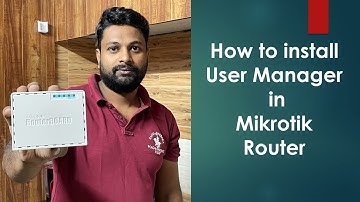How to install Mikrotik User Manager | easy technique | Hindi | Part 4