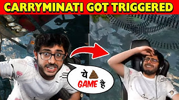 Carryminati TRIGGERED while Playing This Game 😡🔥 | Getting Over it in 3d
