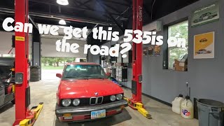 Swapping injectors on the 535is. New wheels and tires and a test drive?