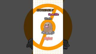 Extremely Specific Stat: Diglett #pokemon #shorts
