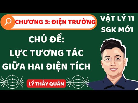 Video [Vật Lý 11_Chương 3_SGK Mới] Lực Tương Tác Giữa Hai Điện Tích Điểm II Lý Thầy Quân - youtube