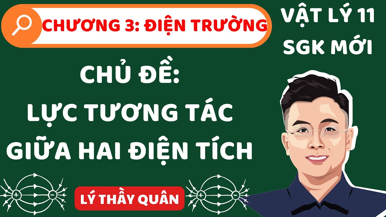[Vật Lý 11_Chương 3_SGK Mới] Lực Tương Tác Giữa Hai Điện Tích Điểm II Lý Thầy Quân