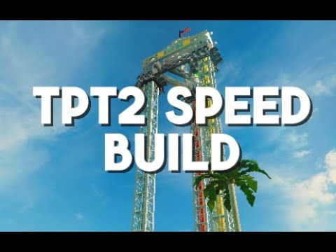 Tpt2 Volcano Theme Park Tycoon 2 Drop Tower Speed Build! - YouTube