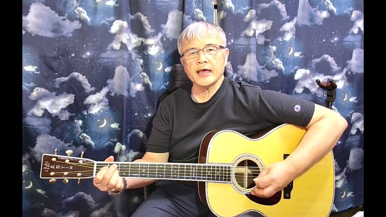 NSP「如月の詩」（ライブ版）ギター弾き語りリカバー2