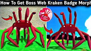 Minigame | How To Get Web Kraken Badge Morph In Tiny Universe Roleplay - New Boss Fight Update  screenshot 4