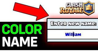 UPDATED 2026! How To Color Name Clash Royale screenshot 1