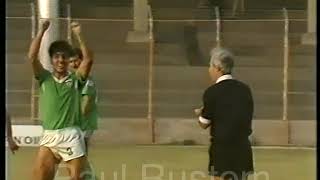 1987-05-28 Sagesse 2-0 Homentmen Free Kick Emile Rustom, Goal Vatche Sarkissian