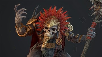 Wild Shaman - ArtStation Challenge : Ancient Civilization - Entry