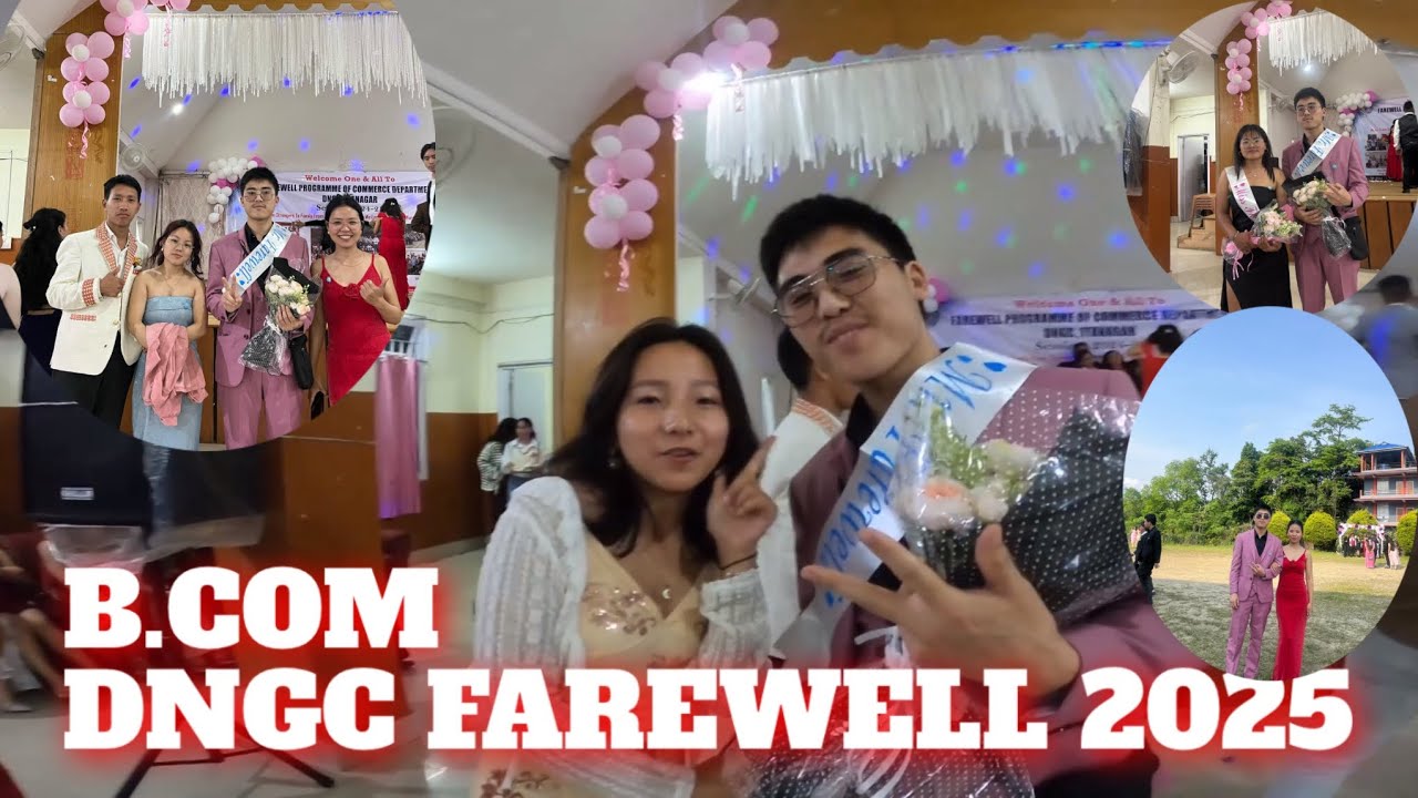 A WARMFULL FAREWELL BY B.COM JUNIOR’s OF DNG COLLEGE 2024-25 🫶🏻🥹 | #MR.FAREWELL | @birivlog6674