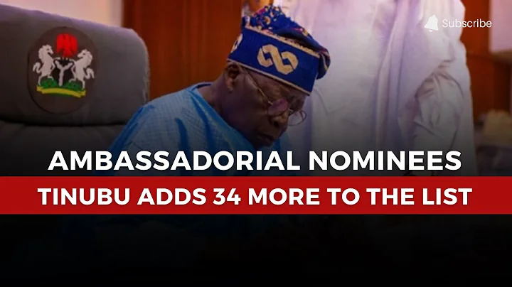 Tinubu Sends 34 New Ambassadorial Nominees to Senate