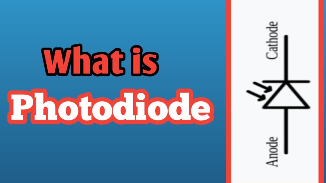 What is Photodiode??  Photodiode- Symbol,Circuit,Principal,Characterstic and Application in Hindi.