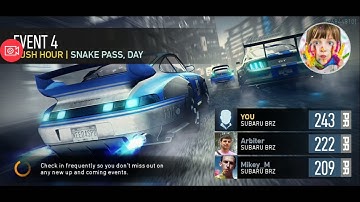 NEED FOR SPEED No Limits IOS Android Walkthrough - Event 4 - UBER SUBARU BRZ - NITRO RUSH (Mobile)
