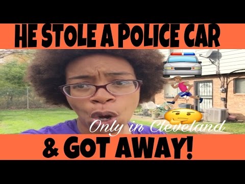 HE STOLE A POLICE CAR AND GOT AWAY (LIVE FOOTAGE) VLOG#243) - YouTube