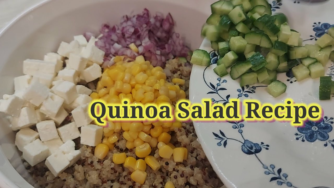 Quinoa Salad Recipe YouTube