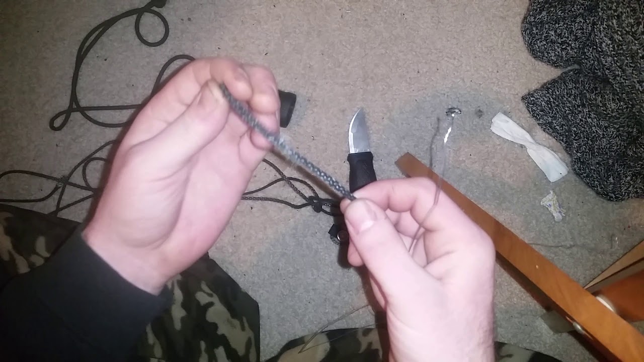 Back splice on a hollow braid dyneema (7/64th amsteel)