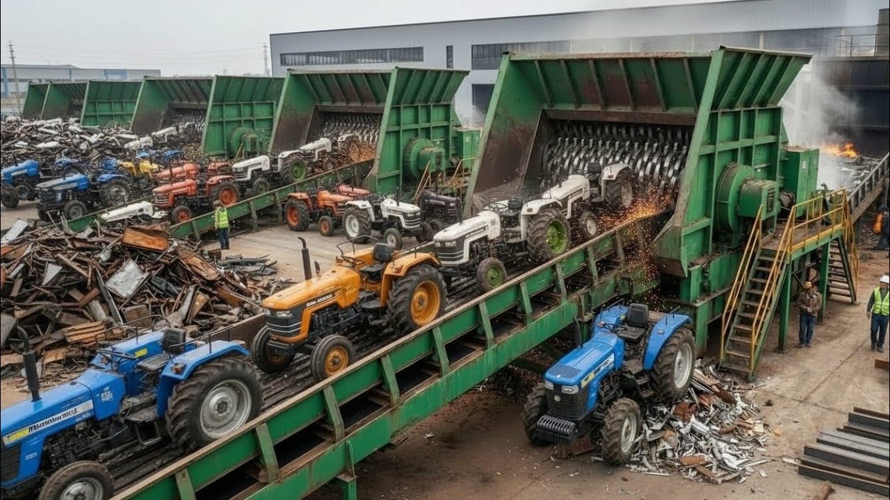 Old Mahindra Tractors vs New Mahindra Tractors | Factory Evolution Comparison