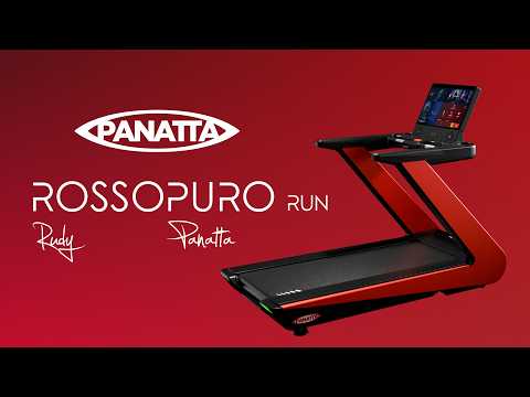 Panatta RossoPuro RUN | Premium Commercial Treadmill for Professional Gyms | Made in Italy