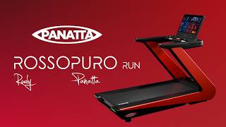Panatta RossoPuro RUN | Premium Commercial Treadmill for Professional Gyms | Made in Italy