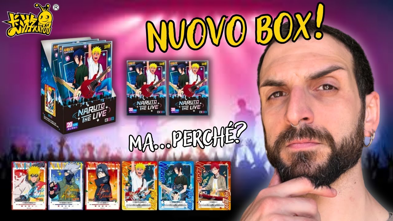 Ecco il NUOVO BOX SPECIALE NARUTO THE LIVE di Naruto Kayou!| Naruto TCG Special Box Collection ep.5!