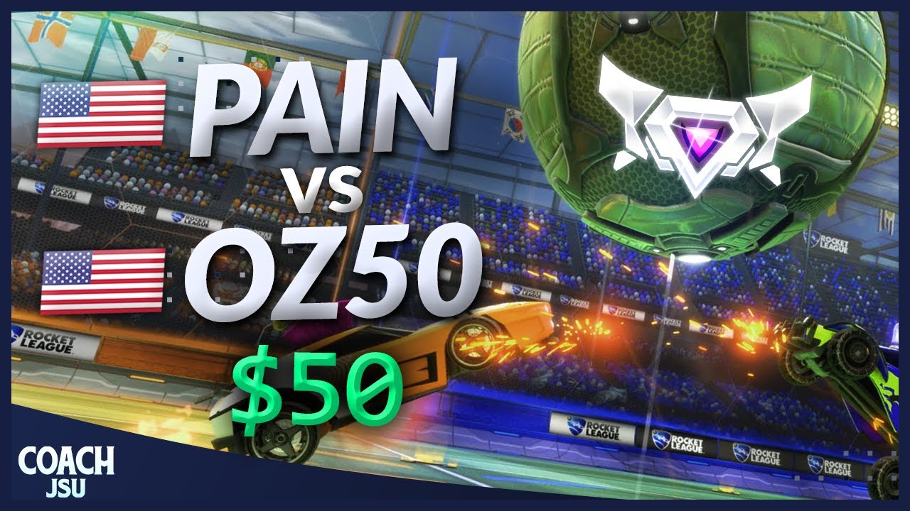 PAINxthriller vs oz50 - $50 SSL 1v1 Rocket League Show Match