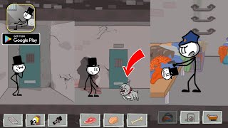 Prison Break: stickman story gameplay, walkthrough ,Level-1, Powerplay Games screenshot 2
