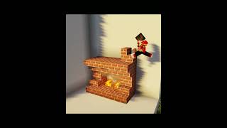 Famous Minecraft | Fireplace Design 🤩 #shorts Profile